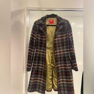 Vintage Miss Sixty Multi Color Trench Coat